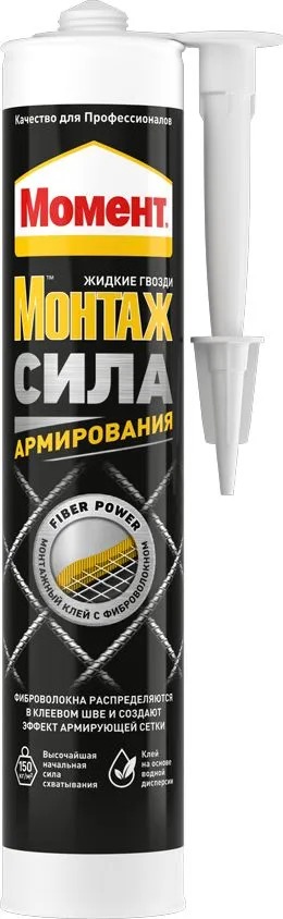 Клей Момент Монтаж Сила Армирования 400г /12  в Муроме