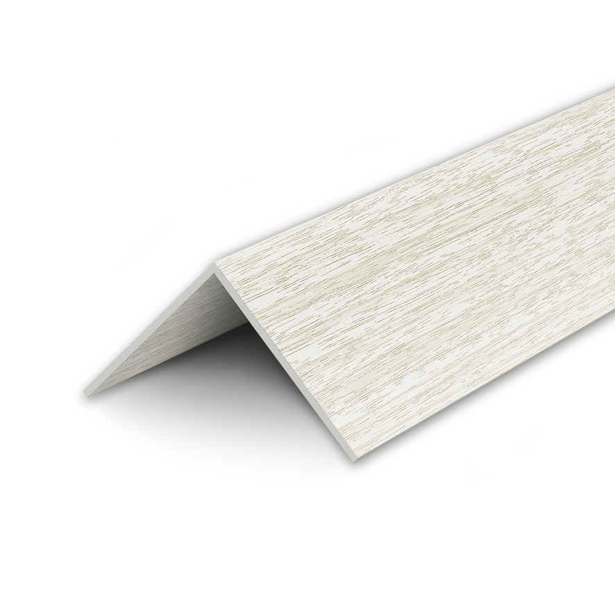 Угол 40х40мм 2,7м "Идеал", 252 Ясень белый  в Муроме