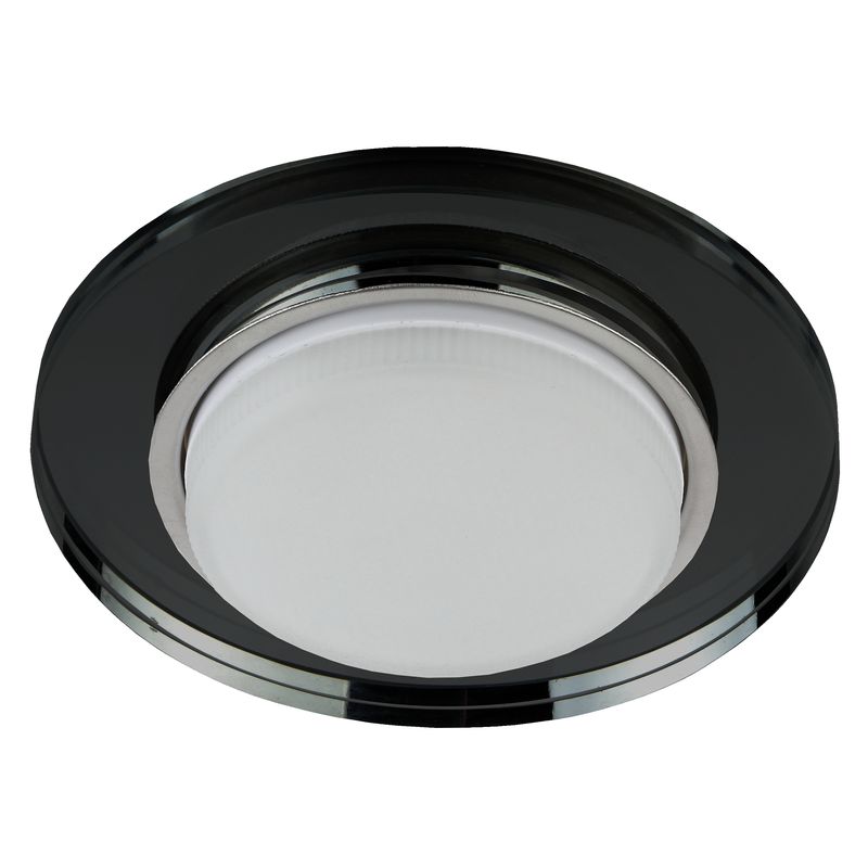 DK80 BK Светильник ЭРА под лампу Gx53, 220V,13W, черный (30/1200) 5174 5174  в Муроме