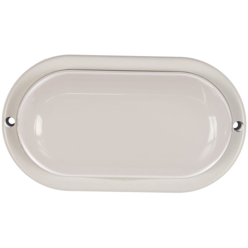 13352 Влагозащитный св-к Ultra Flash LBF-0401AS  (8w, IP54, Акустикаб) овал  в Муроме