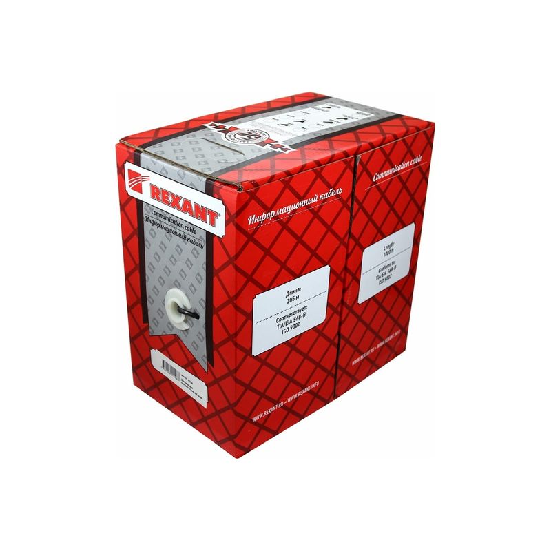 Кабель FTP интернет 4х2х24AWG кат.5е медь 305м (м) Rexant   в Муроме