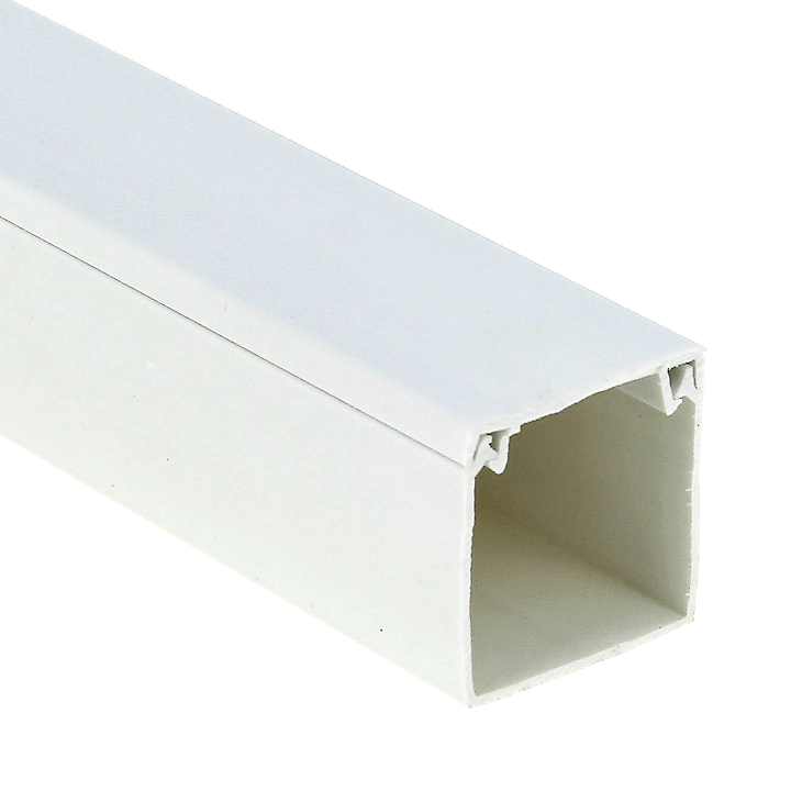 Кабель-канал (40х40) (упак=24м/12шт) Plast EKF 2м kk-40-40   в Муроме