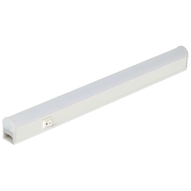 LLED-01-04W-4000-W ЭРА Линейный светодиодный светильник с выкл 4Вт 4000К L311мм (25/1350) 1883  в Муроме