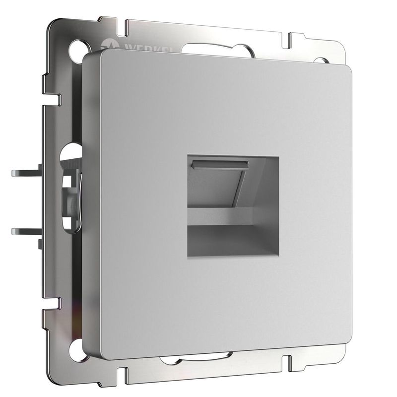 Розетка Ethernet RJ-45 (серебряный) W1181006  в Муроме