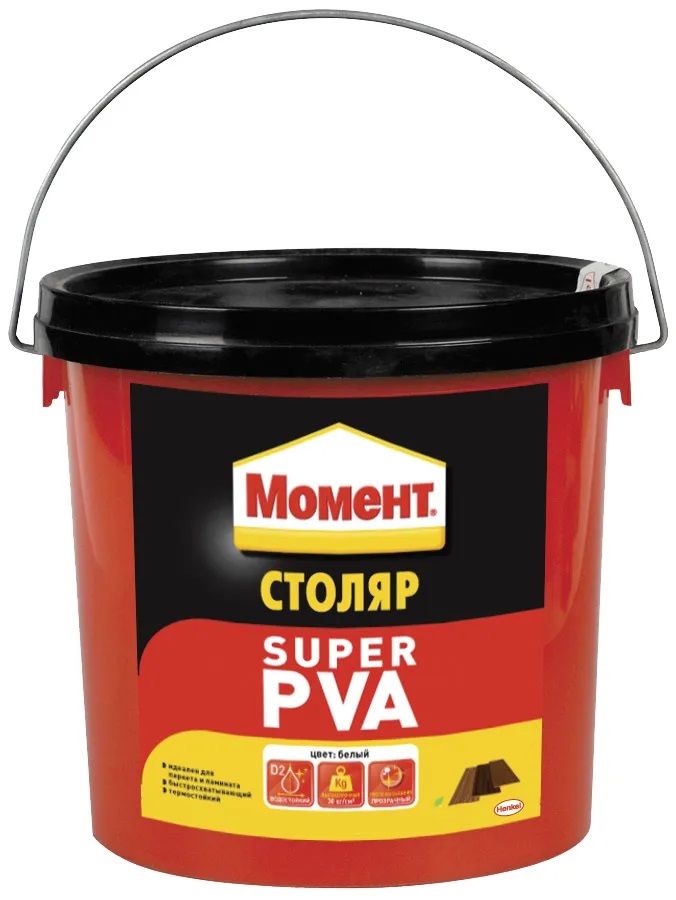 Клей Момент Супер ПВА D2 столярный 3кг /1 /6  в Муроме