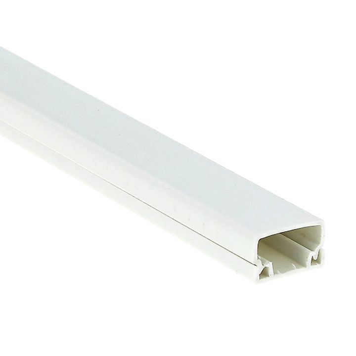 Кабель-канал (20х10) (упак=96м/48шт) Plast EKF 2м kk-20-10   в Муроме