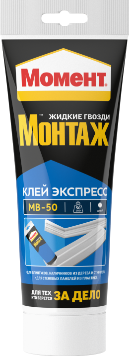 Клей Момент Монтаж Экспресс МВ-50 250г /12  в Муроме