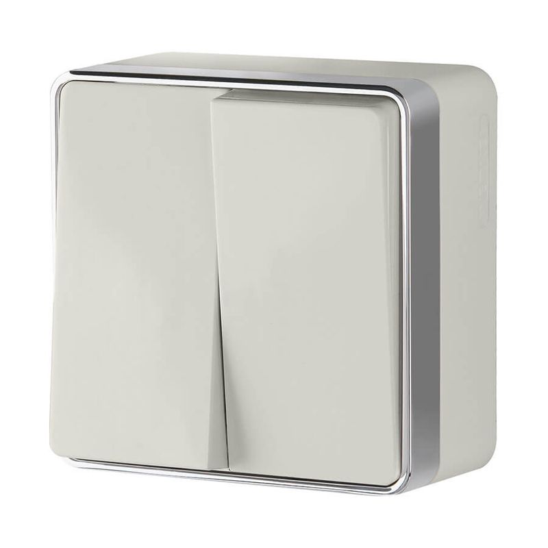 Выключатель  двухклавишный Gallant (слоновая кость) W5020003  в Муроме