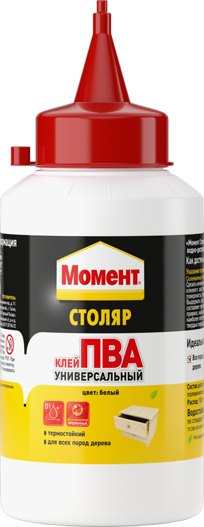 Клей Момент Столяр ПВА универс. столярный 250г /1 /12  в Муроме