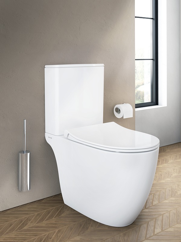Унитаз-компакт Vitra Sento безободковый сиденье м/лифт 9830В003-7204  в Муроме