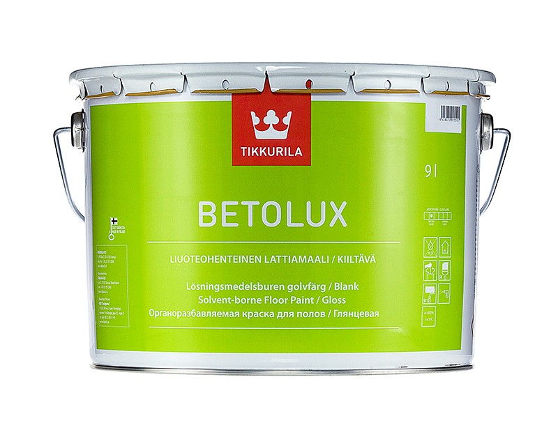 РАСПРОДАЖА BETOLUX  С глянц.  9 л Краска для полов   в Муроме