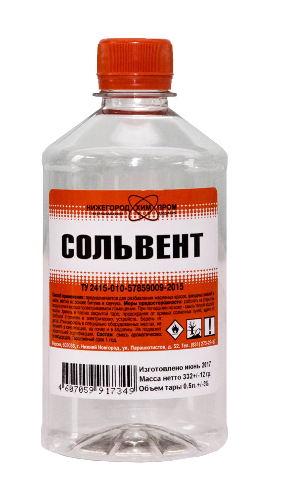 Сольвент  0,5 л  25/150/1200  в Муроме