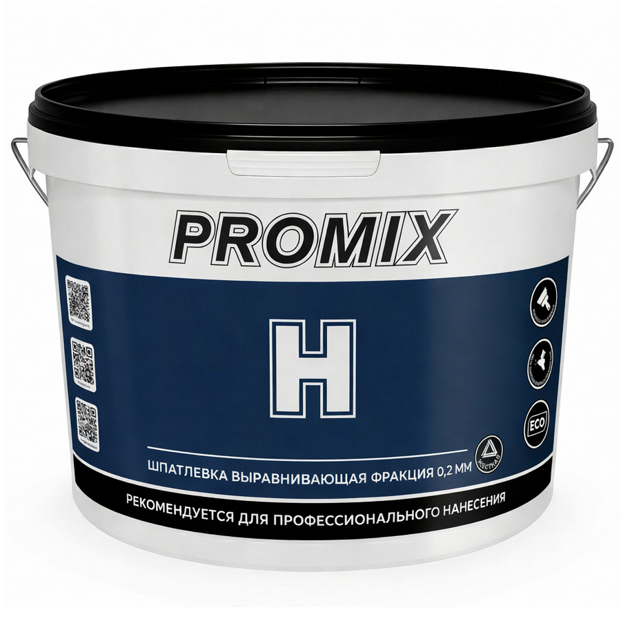 Шпатлёвка выравнивающая "PROMIX  Н " 4,5 кг ведро (200мкм) белая  в Муроме