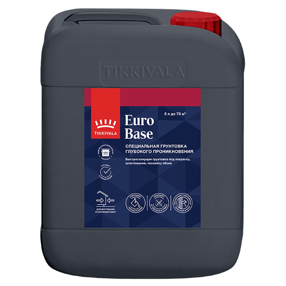 Грунтовка глубокого проникновения Euro Base 5л   1/90  в Муроме