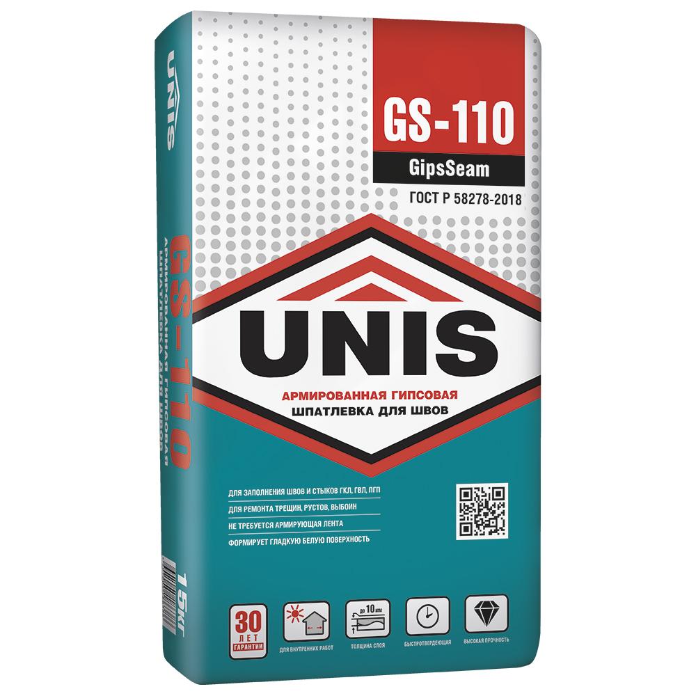 GS-110 GIPSSEAM Шпатлевка для швов ГКЛ 15 кг-распродажа!  в Муроме