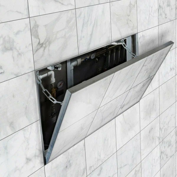 Люк под плитку съемный D4030 ceramo, 400х300   в Муроме